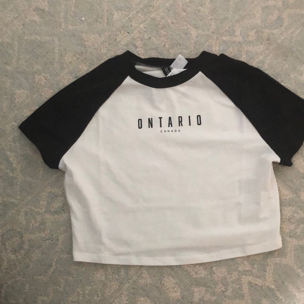 Black & White Jersey Tee